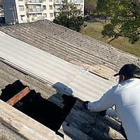 K様邸　折板屋根修理