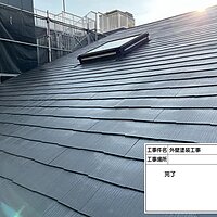 マンション屋根破損！補修作業と塗り替え