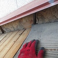 天井に雨漏りが！屋根葺き替え工事で雨漏り解消！