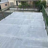 【八幡西区K様邸】屋根付き車庫の防水工事
